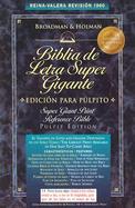 Biblia Letra Super Gignate/Super Giant Print Reference Bible cover