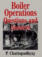 Boiler Operations: Questions and Answers cover