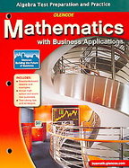 Mathematics with Business Applications: Algebra Test Preparation and Practice cover