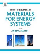 Concise Encyclopedia of Materials for Energy Systems cover
