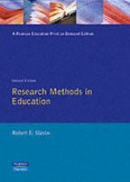 Research Methods in Education cover