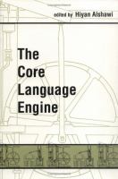 The Core Language Engine cover