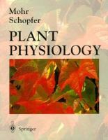 Plant Physiology cover