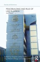 Peacebuilding and Rule of Law in AfricaJust Peace? cover