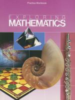 Exploring Mathematics/Practice Workbook Grade Six cover