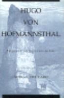 Hugo Von Hofmannsthal: Poets and the Language of Life cover