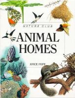 Animal Homes cover