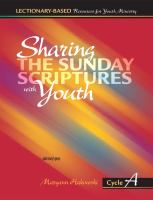 Sharing the Sunday Scriptures With Youth Cycle A cover