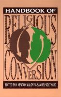 Handbook of Religious Conversion cover
