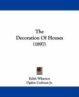 The Decoration Of Houses (1897) cover