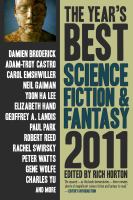 The Year's Best Science Fiction and Fantasy, 2011 Edition cover