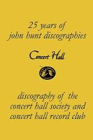 Concert Hall : Concert Hall Society and Concert Hall Record Club: Discography cover