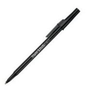 Black Ballpoint Stick Pens, Pack Of 12 cover