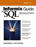 Informix Guide to SQL: Reference and Syntax cover