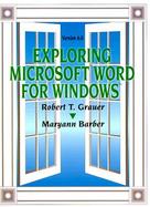 Exploring Word for Windows, Version 6.0 cover