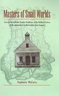 Masters of Small Worlds Yeoman Households, Gender Relations, and the Political Culture of the Antebellum South Carolina Low Country cover