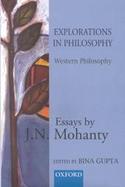 Explorations in Philosophy Western Philosophy (volume2) cover