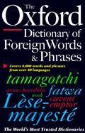 The Oxford Dictionary of Foreign Words and Phrases cover