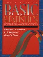 Basic Statistics for the Behavioral Sciences cover