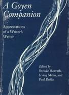 A Goyen Companion: Appreciations of a Writer's Writer cover