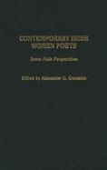 Contemporary Irish Women Poets Some Male Perspectives cover