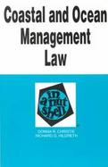 Coastal and Ocean Management Law in a Nutshell cover