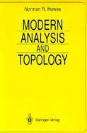 Modern Analysis and Topology cover