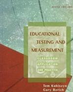 Educational Testing and Measurement cover