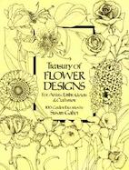 Treasury of Flower Designs for Artists, Embroiderers and Craftsmen 100 Garden Favorites cover