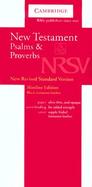 New Testament, Psalms and Proverbs cover