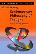 Contemporary Philosophy of Thought and Language: Truth World Content cover