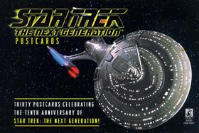 Star Trek -The Next Generation Postcards cover