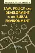 Law, Policy and Development in the Rural Environment cover
