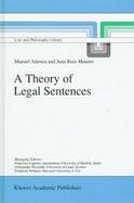 A Theory of Legal Sentences cover