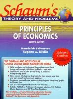 Schaum's Principles of Economics with Disk cover