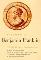 The Papers of Benjamin Franklin (volume20) cover