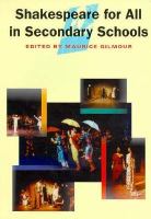 Shakespeare for All in Secondary Schools Educational Series cover