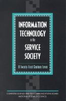 Information Technology in the Service Society A Twenty-First Century Lever cover