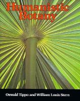 Humanistic Botany cover