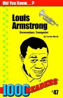 Louis Armstrong Tremendous Trumpeter cover