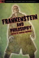Frankenstein and Philosophy cover