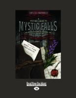A Visitor's Guide to Mystic Falls : Your Favorite Authors on the Vampire Diaries (EasyRead Large Edition) cover