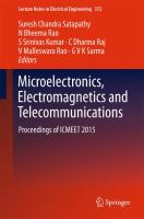 Microelectronics, Electromagnetics and Telecommunications : Proceedings of ICMEET 2015 cover