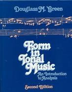 Form in Tonal Music: An Introduction to Analysis cover