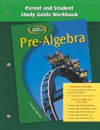 Pre-Algebra, Parent and Student Study Guide Workbook cover