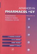 Advances in Pharmacology Cumulative Subject Index (volume25-44) cover