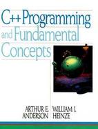 C++ Programming and Fundamental Concepts cover
