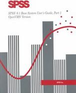 SPSS 6.1 Base System User's Guide Part 1 and SPSS 6.1 Base System User's Guide Part 2 Package cover