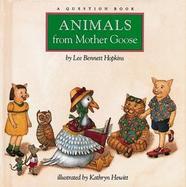 Animals from Mother Goose: A Question Book cover