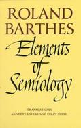 Elements of Semiology cover